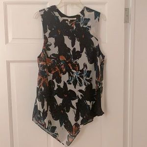 Business casual broad shoulder tank top